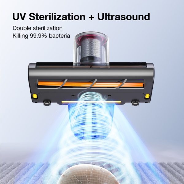 Jimmy bd7 pro bezicni rucni uv usisivac sivi