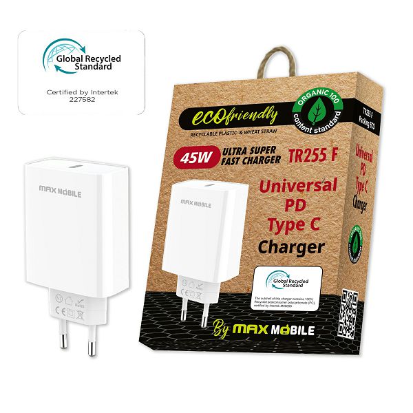 Maxmobile kucni punjac pd super fast charge type c tr 255 f 44 1002080035
