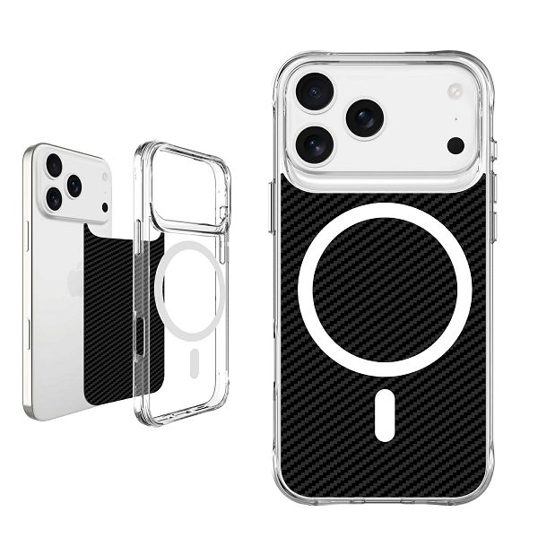 Mm tpu iphone 17 pro drop proof pure magsafe clearblack 7475 1041130011