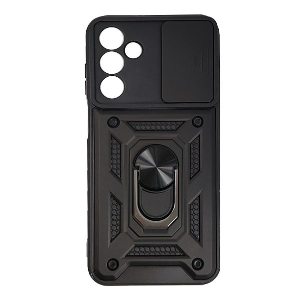 MM TPU SAM GALAXY A56 ANTI-SHOCK WITH RING crna