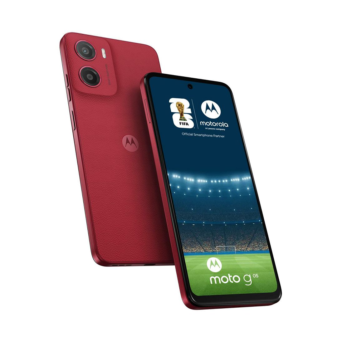 Motorola g05 8gb256gb ds plum red 76544
