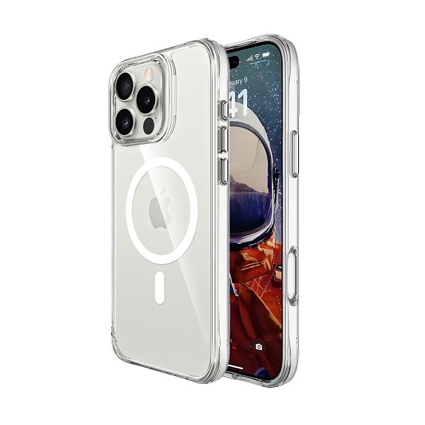 Mm tpu iphone 16 pro drop proof pure magsafe clear 61596 1041130007