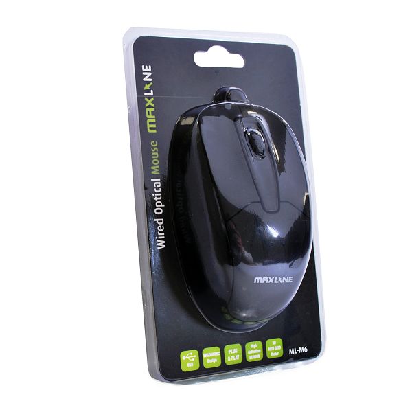 Maxline opticki mis ml m6 crni 36825 0515020084