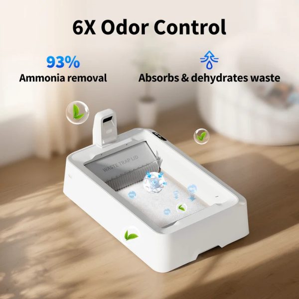 Petkit urine monitor crystal litter set ph detection kristalni pijesak za macke set od 4 kom