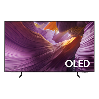 Hr oled tv qe55s85fauxxh front black thumb
