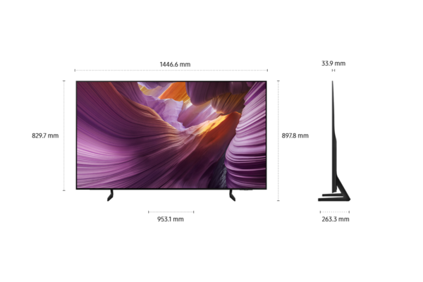 55" OLED S85F 4K Samsung Vision AI Smart TV (2025) - Slika 3