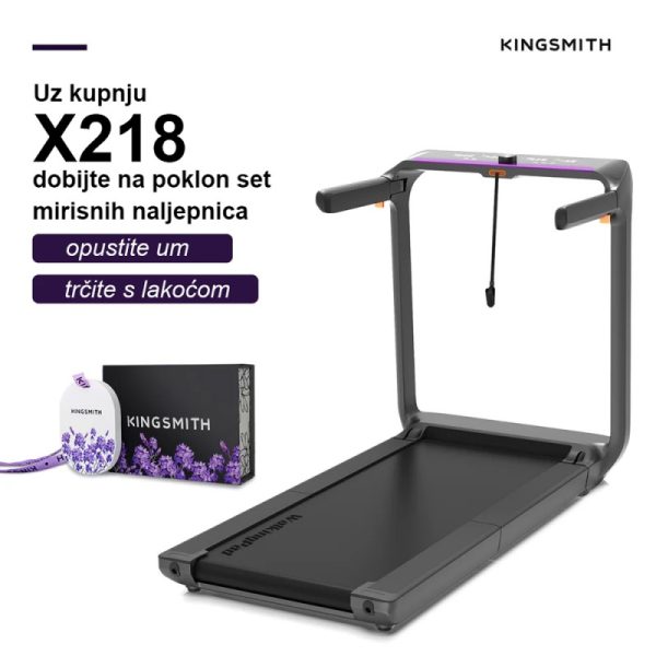 Kingsmith walkingpad x218 traka za hodanje i trcanje lavanda