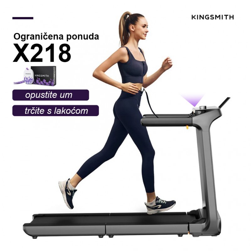Kingsmith walkingpad x218 traka za hodanje i trcanje lavanda